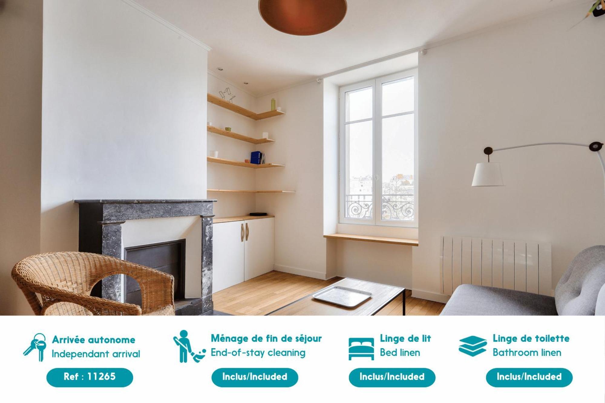 Plein Centre De Nantes : Appartement Pour 4 外观 照片